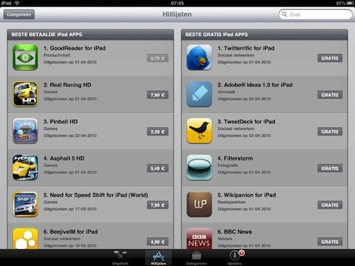 Ipad App Store